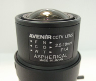 Avenir aspherical cctv lens